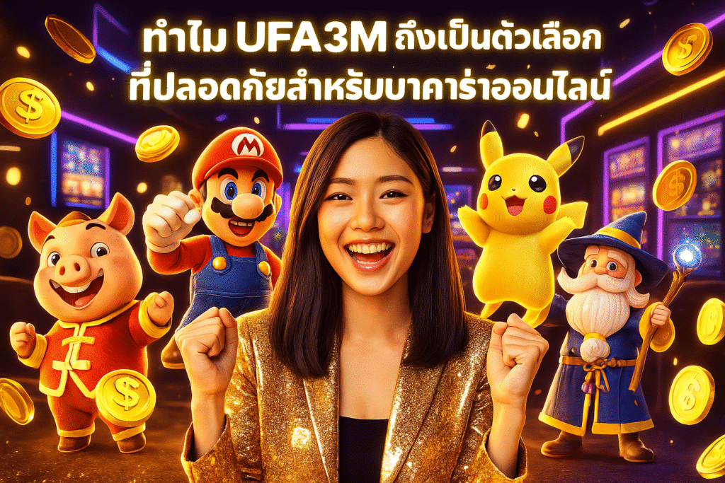 ทำไม UFA3M ถึงเป็นตัวเลือกที่ปลอดภัยสำหรับบาคาร่าออนไลน์?