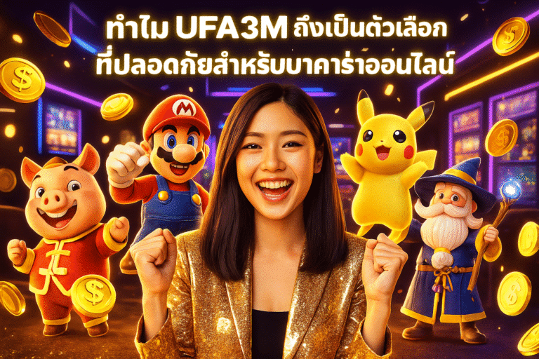 ทำไม UFA3M ถึงเป็นตัวเลือกที่ปลอดภัยสำหรับบาคาร่าออนไลน์?