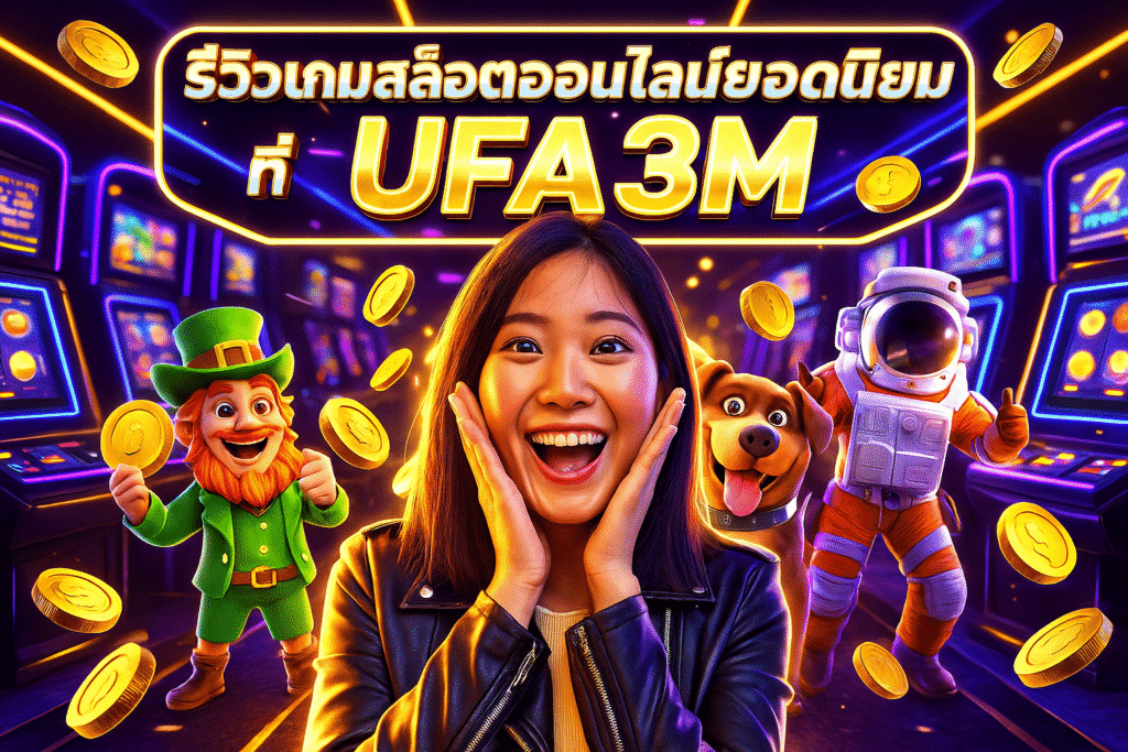 รีวิวเกมสล็อตออนไลน์ยอดนิยมที่ UFA3M
