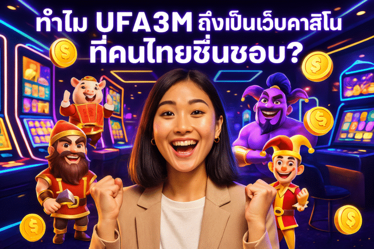 ทำไม UFA3M ถึงเป็นเว็บคาสิโนที่คนไทยชื่นชอบ?